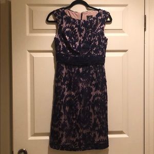 Adrianna Papell Blue Evening Dress